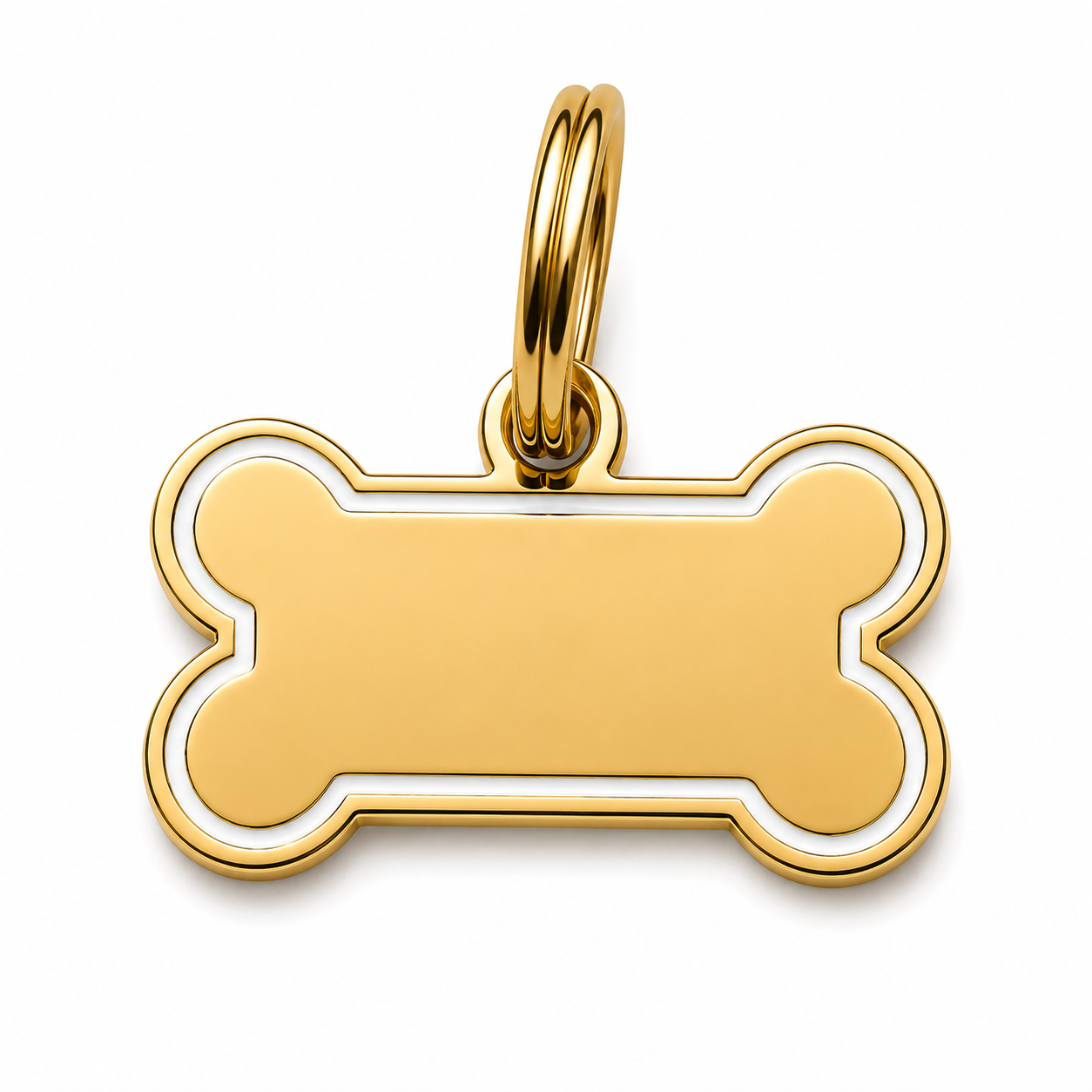 Gold Bone Tag