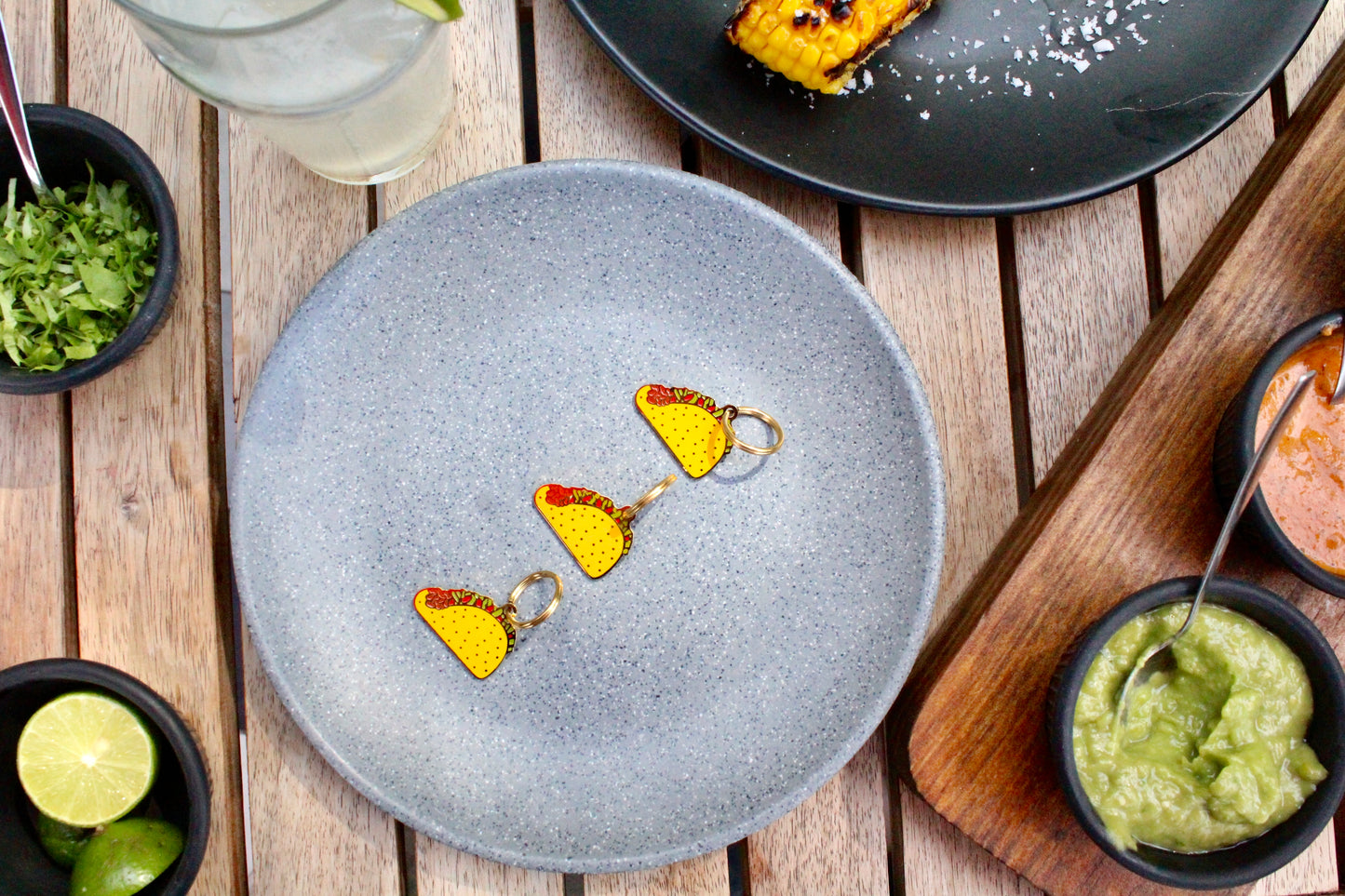 Taco Pet Charm