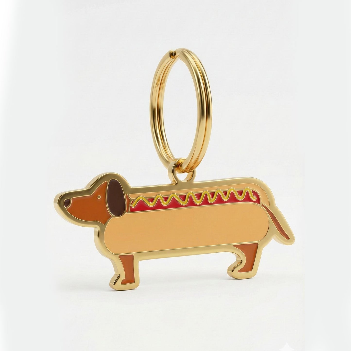 Dachshund Hotdog Tag